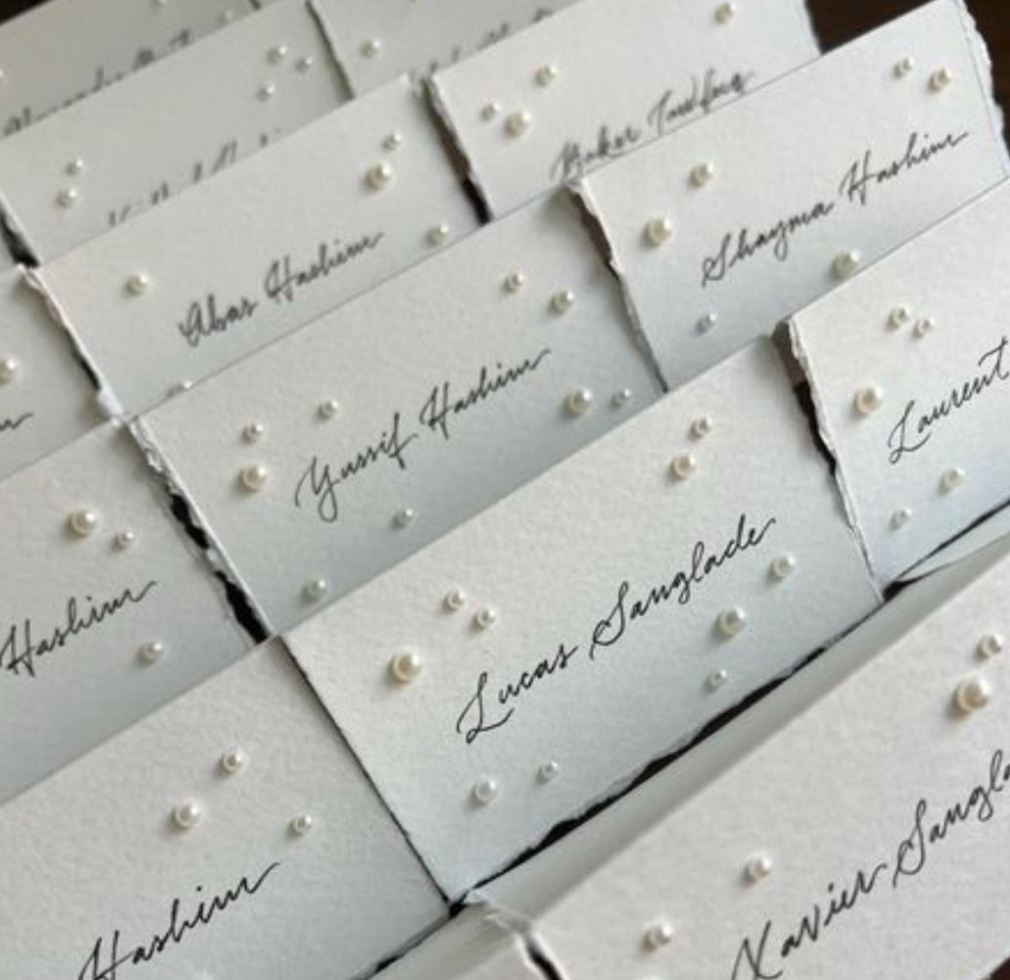 Seating Cards & Name Tags