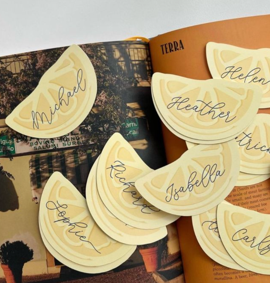 Seating Cards & Name Tags